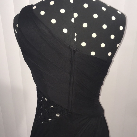 SOLD!!! David’s bridal black dress - Picture 8 of 15